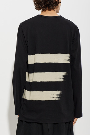 Yohji Yamamoto T-shirt de manga comprida