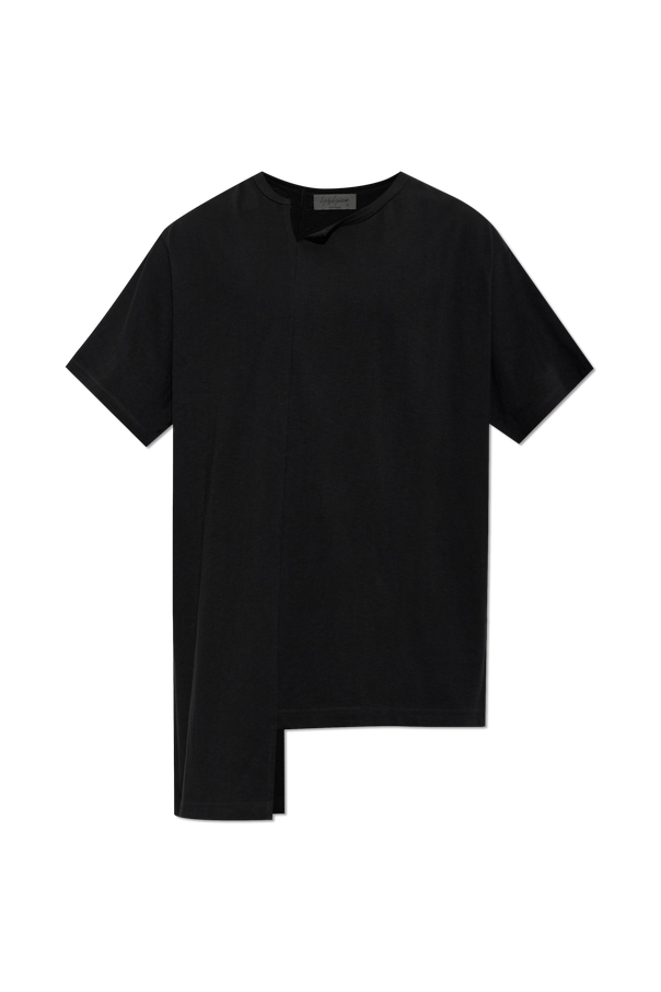 Yohji Yamamoto Asymmetrical cut T-shirt