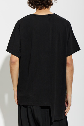 Yohji Yamamoto Asymmetrical cut T-shirt