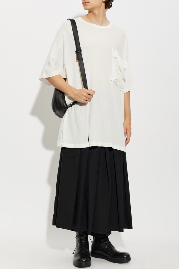 Yohji Yamamoto Тениска с джоб