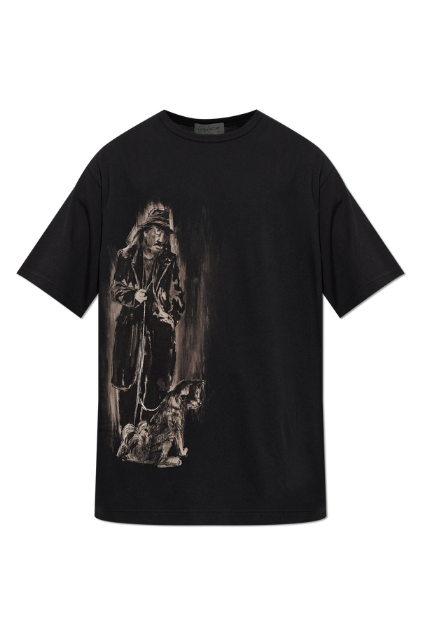 T-shirt with print od Yohji Yamamoto