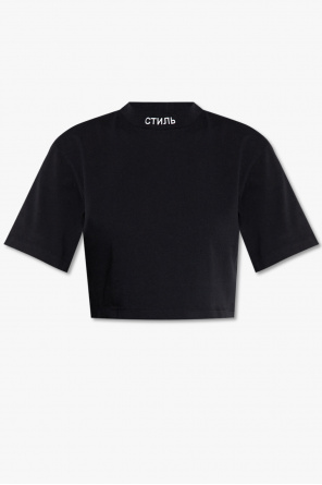 T-shirt with logo od Heron Preston