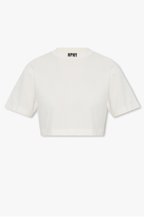 Crop top with logo od Heron Preston