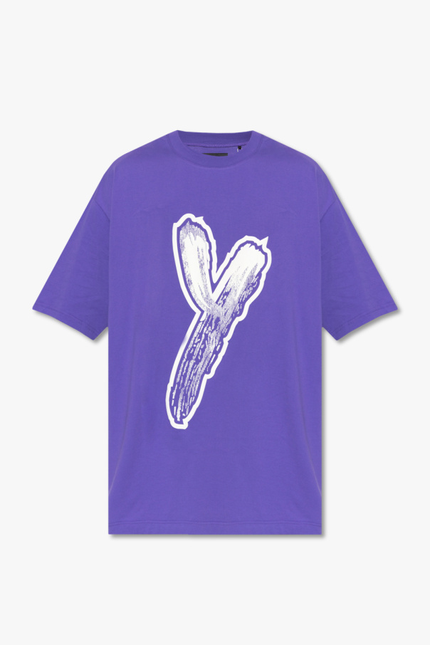 Y-3 Yohji Yamamoto Under Armour Logo Print T-shirt
