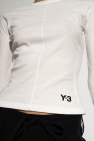 Y-3 WHITE Top with logo