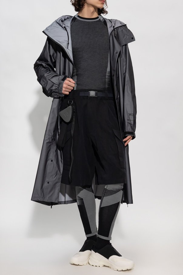 Y-3 Yohji Yamamoto OBJECT Shirt 'Gina' nero grigio scuro
