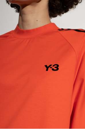 Y-3 Yohji Yamamoto izzue crew neck patch sweatshirt