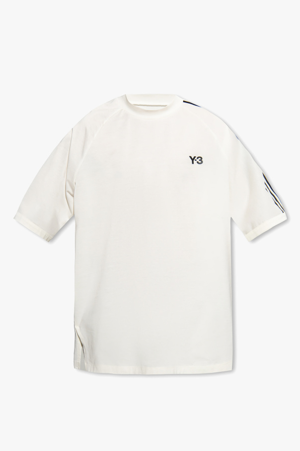 Y-3 Yohji Yamamoto Ensemble 2 pièces 100 % coton avec t-shirt et chemise à carreaux du 2 au 16 ans