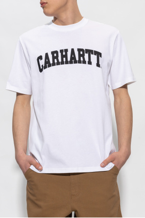 Carhartt WIP Polo Ralph Lauren T-shirt met spelerslogo in het midden in zwart