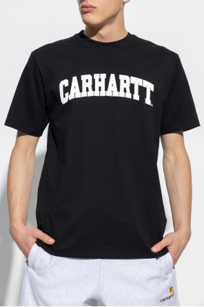 Carhartt WIP Versace Logo Embroidery Cotton T-shirt
