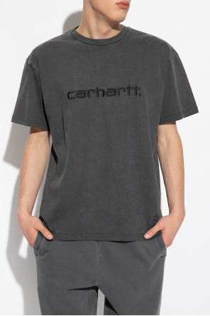 Carhartt WIP långärmad t-shirt med rutig panel