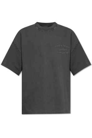 Cotton t-shirt with logo