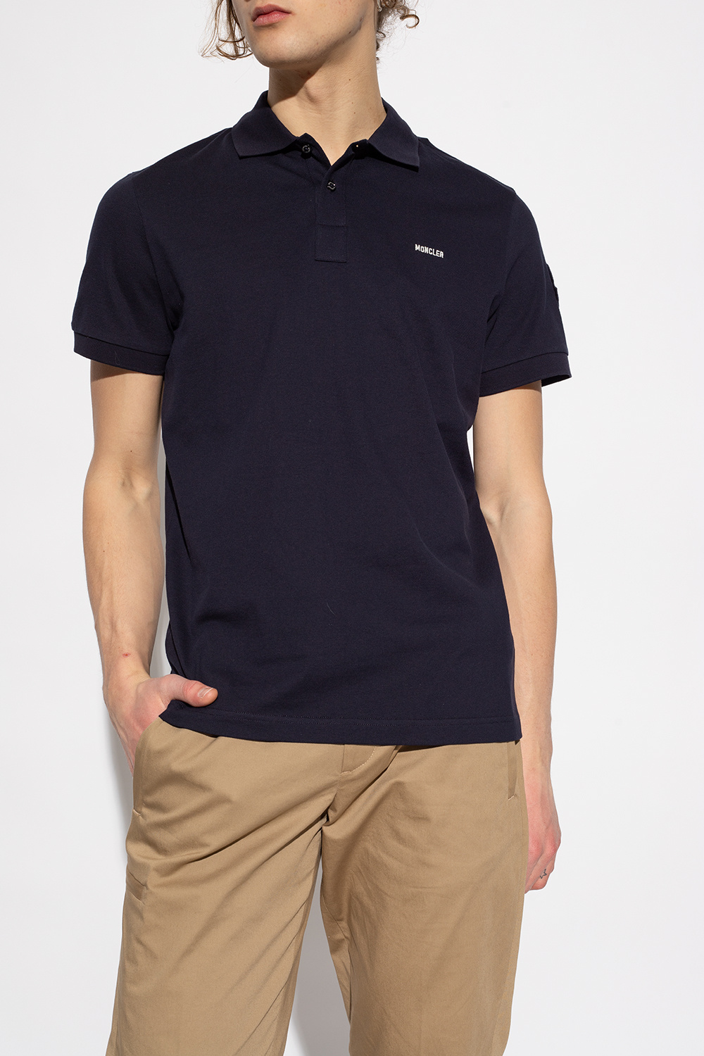 Moncler Polo shirt with logo