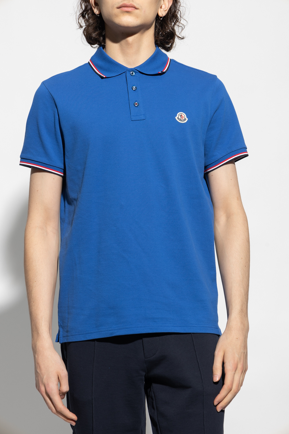 Moncler Logo-patched polo shirt