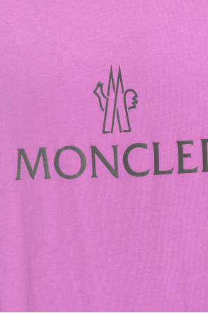 Moncler T-shirt with reflective logo