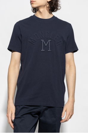 Moncler French Connection T-shirt en coton biologique Blanc