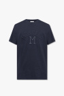 Bally logo print t-shirt Blau