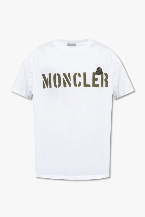 Moncler Black T-shirt Baby Girl