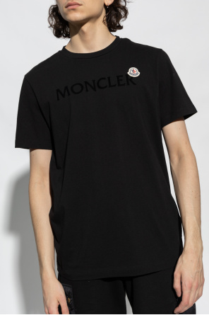 Moncler art printed shirt