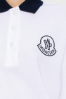 Moncler WHITE Polo shirt with logo