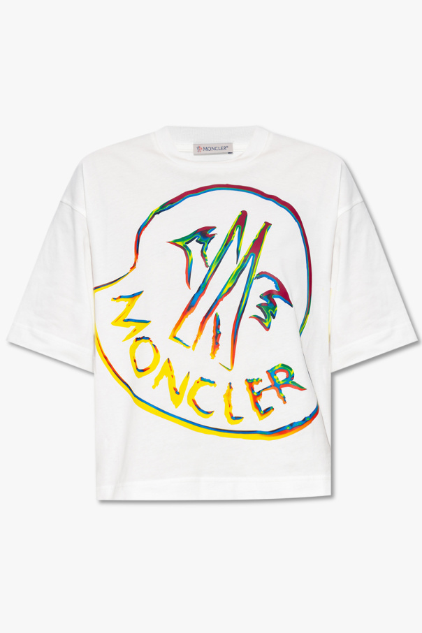 Moncler Love Moschino graphic-print T-shirt dress