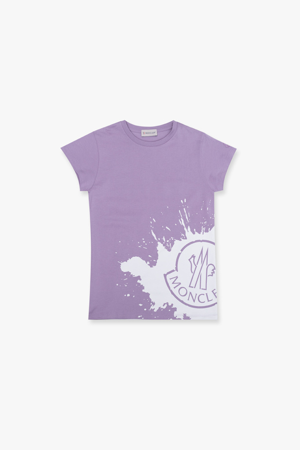 Moncler Enfant Versace Jeans Couture graphic-print T-shirt