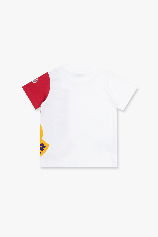 Moncler Enfant printeded T-shirt