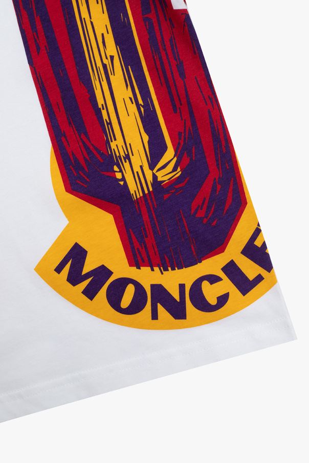 Moncler Enfant printeded T-shirt