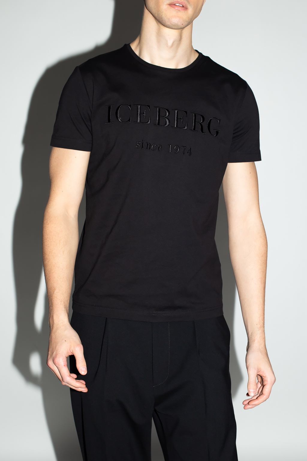 Iceberg T-shirt long-sleeve with logo