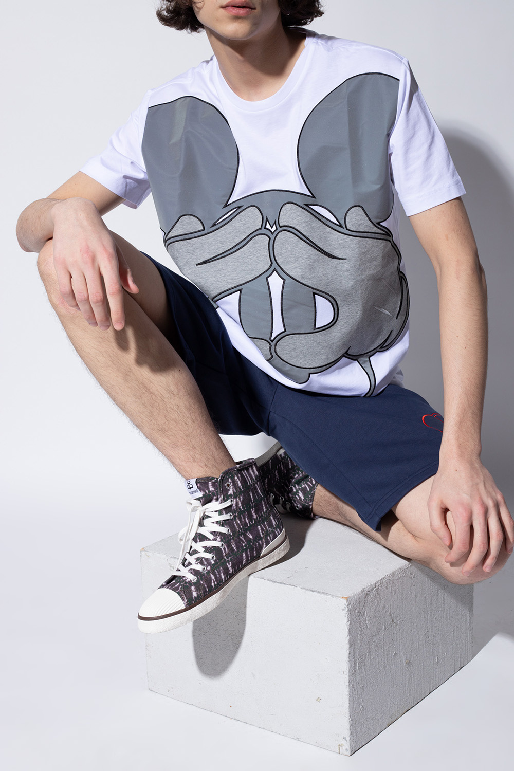 Iceberg Reflective-print T-shirt