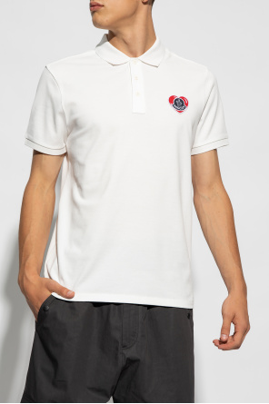 Moncler Big Polo-embroidered polo shirt