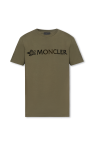 Moncler T-shirt with velvet logo
