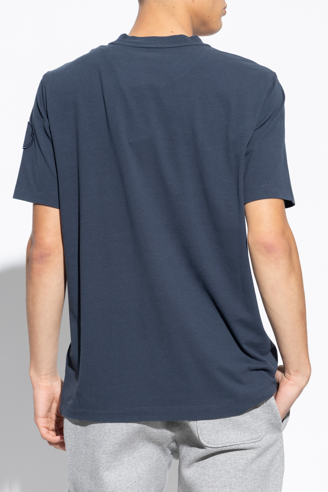 Moncler HUF Essentials Triple Triangle T-Shirt TS01751 WHITE
