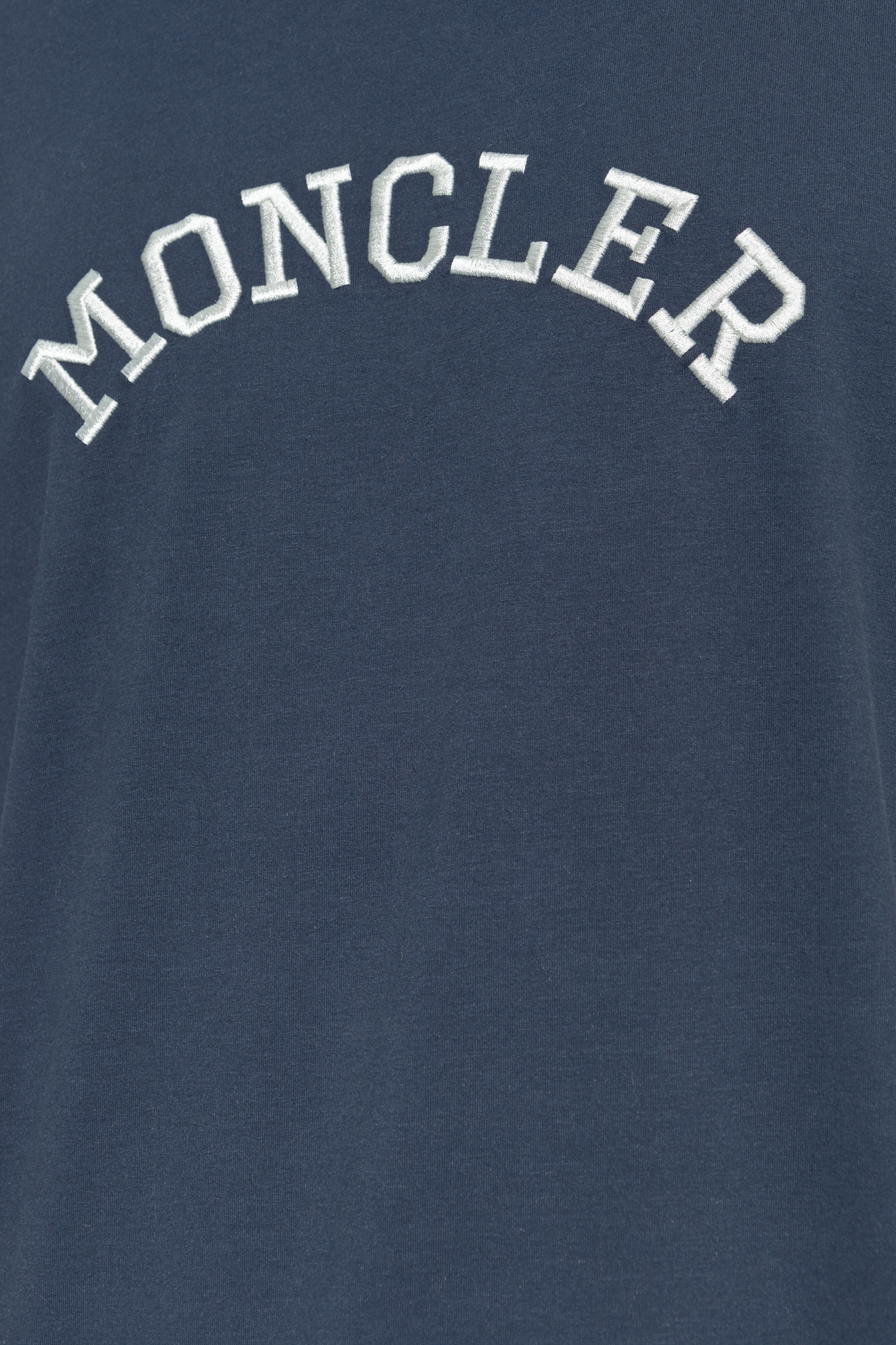 Moncler Moncler Enfant embroidered logo hoodie