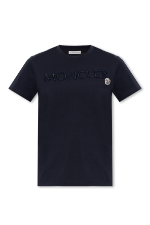 M slogan-print short-sleeve T-shirt
