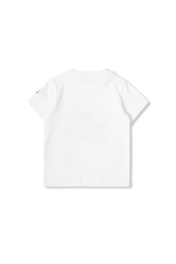 Moncler Enfant T-shirt z nadrukiem
