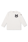MC2 Saint Barth Kids TEEN striped logo-embroidered shirt