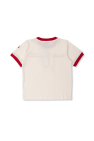 Moncler Enfant WHITE T-shirt with logo