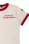 Moncler Enfant WHITE T-shirt with logo