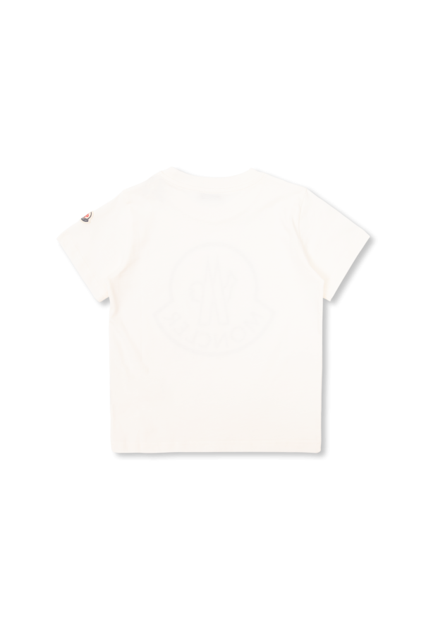 Moncler Enfant T-shirt Manches Longues Col V Homme Thermo Gr