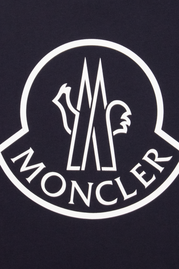 Moncler Enfant Cotton T-shirt Into with logo
