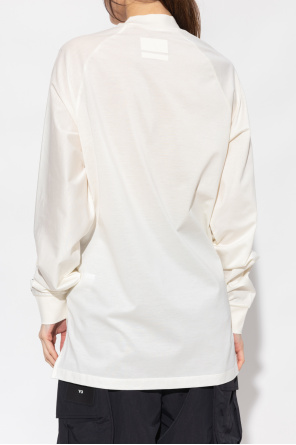 Y-3 Yohji Yamamoto T-shirt Printed Element Blazin branco mulher