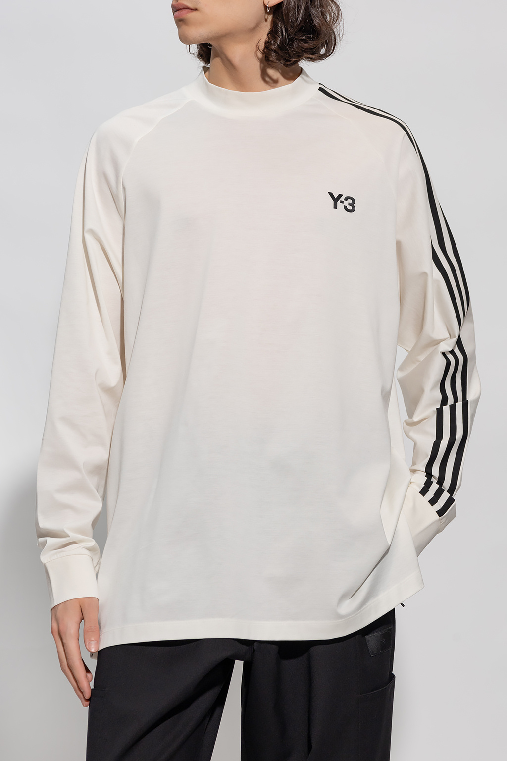 Y-3 Yohji Yamamoto nylon-detail polo shirt