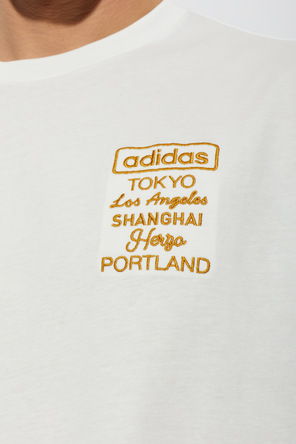 ADIDAS Originals Тениска с бродирано лого