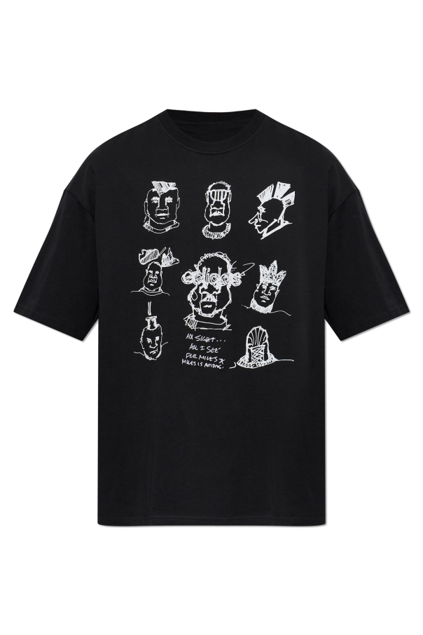 T-shirt with print od ADIDAS Originals