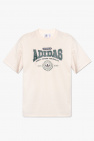 ADIDAS Originals cream T-shirt with logo