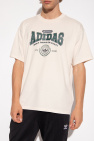 ADIDAS Originals cream T-shirt with logo