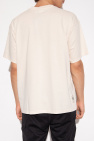 ADIDAS Originals cream T-shirt with logo