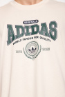 ADIDAS Originals cream T-shirt with logo