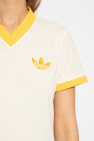 ADIDAS Originals cream T-shirt with logo